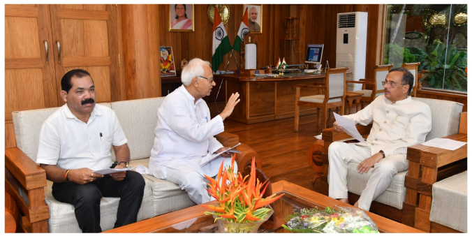 MP Meets Lieutenant Governor, Seeks Early Resolution of Pending Development Issues